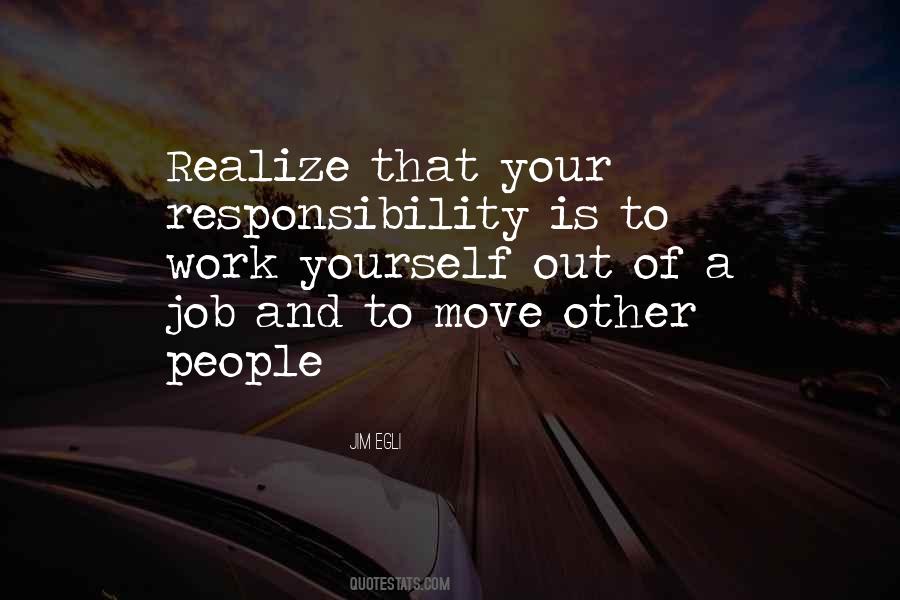 Quotes About Responsibility To Yourself #1094074