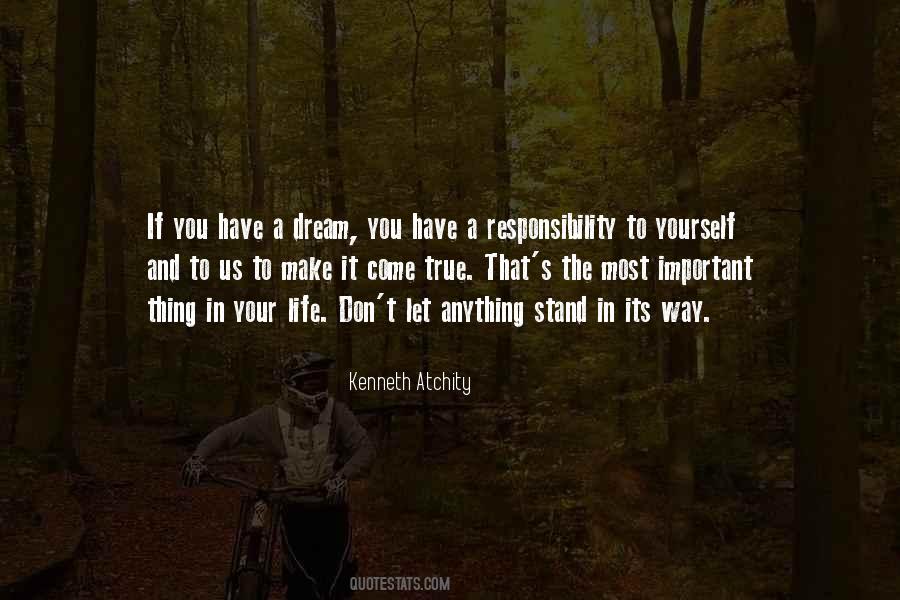 Quotes About Responsibility To Yourself #1350968