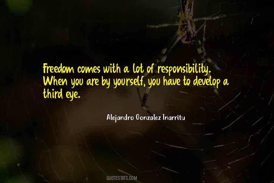 Quotes About Responsibility To Yourself #1687033