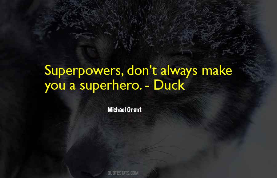 Quotes About Superpowers #1432585