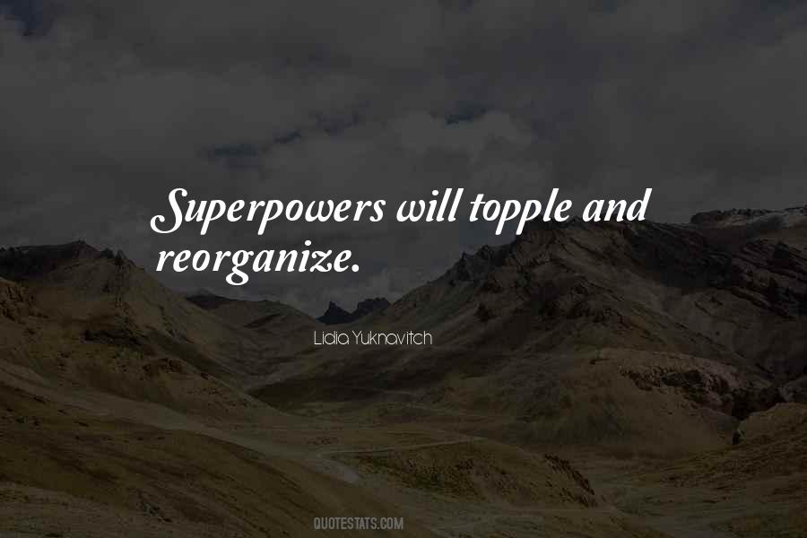 Quotes About Superpowers #1485388