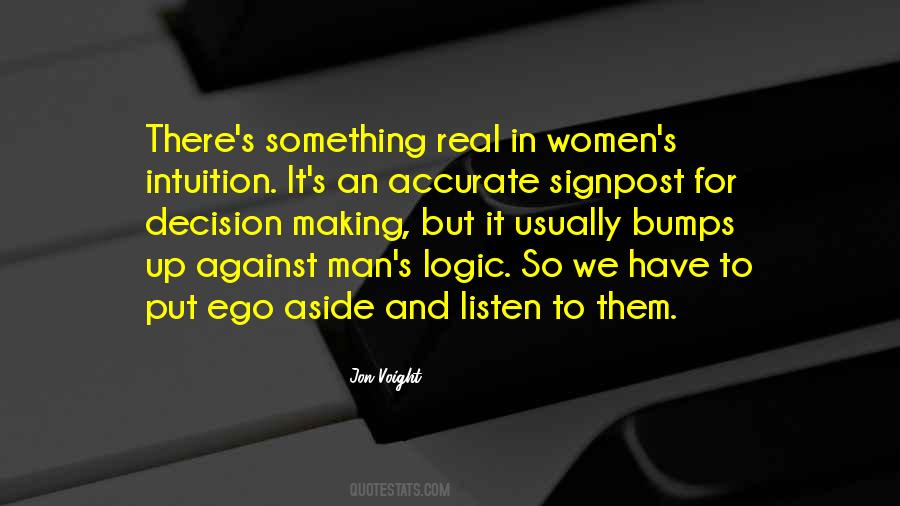 Women Intuition Quotes #1731705