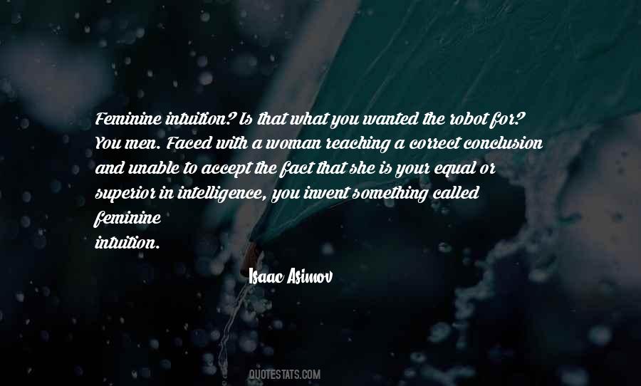 Women Intuition Quotes #522766