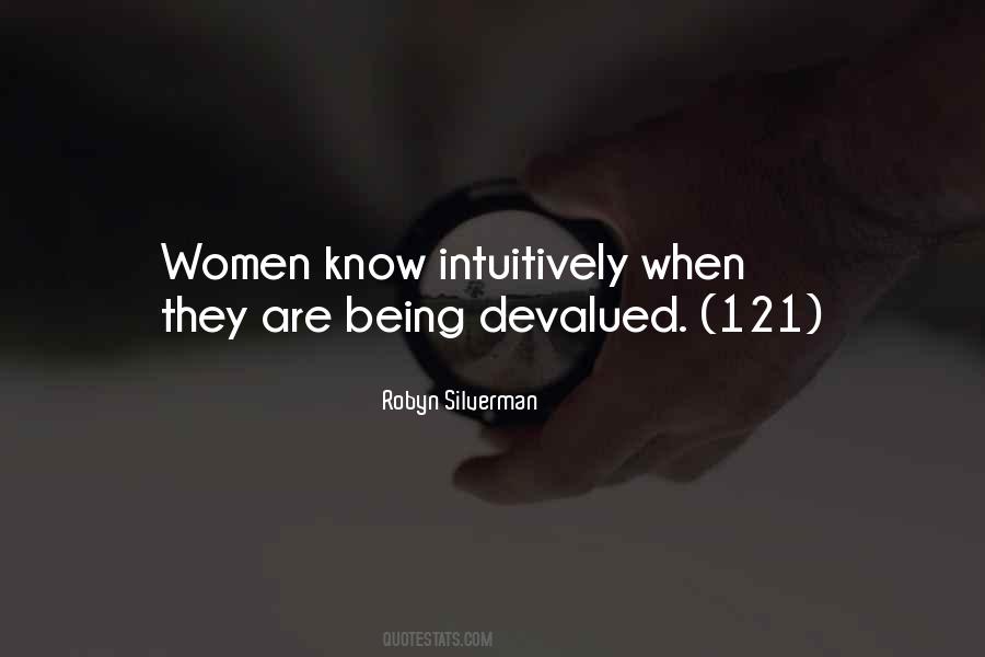 Women Intuition Quotes #655236