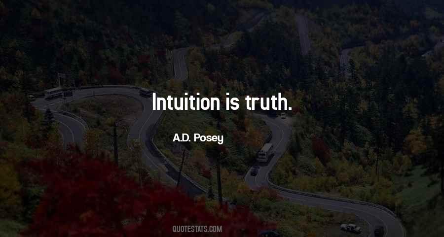 Women Intuition Quotes #872770