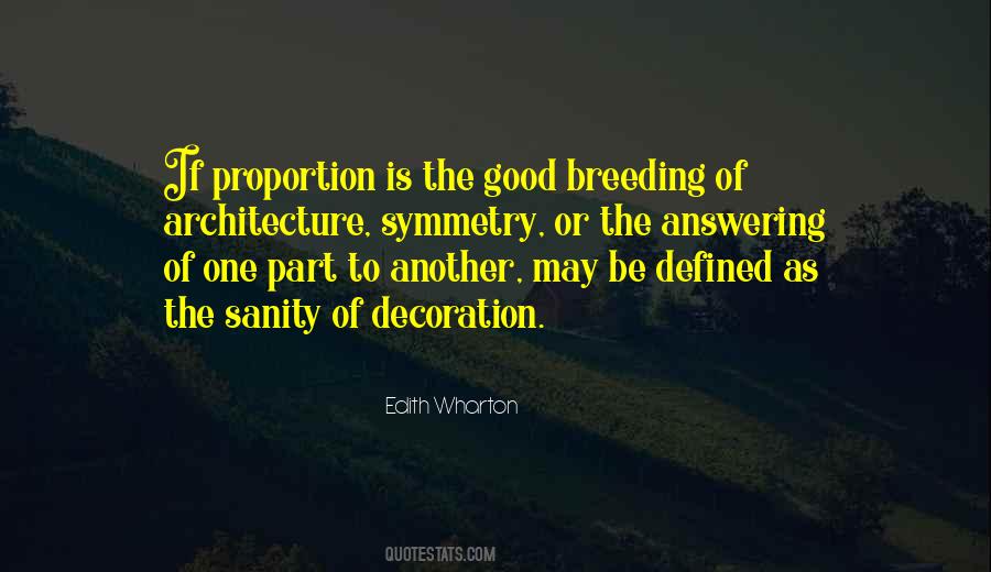 Quotes About Proportion #1257056