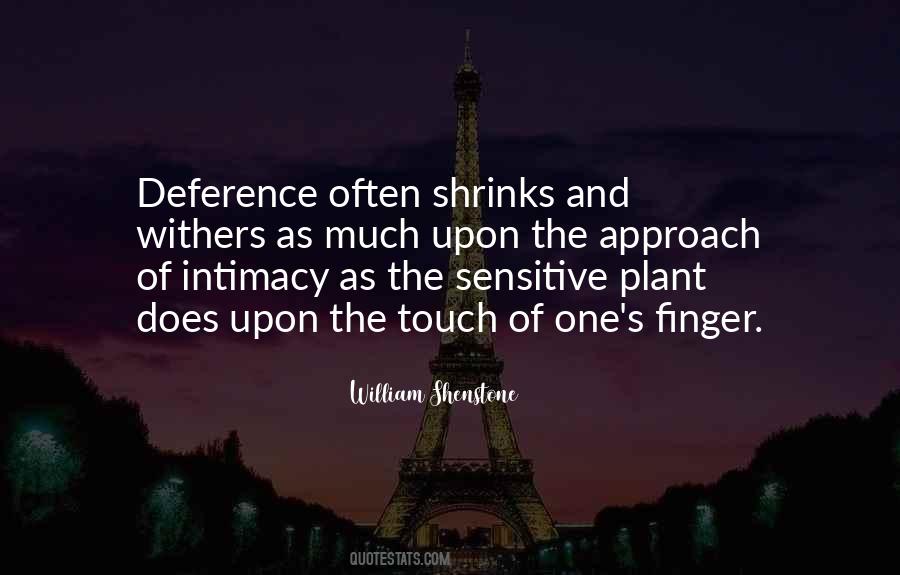 Quotes About Deference #1000171