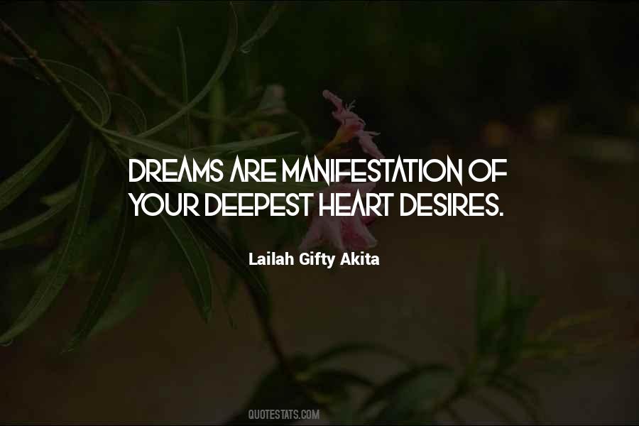 Quotes About Your Heart's Desires #1135522