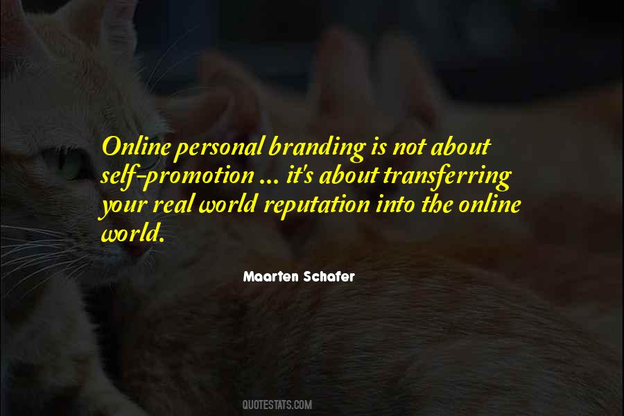 Personal Branding Reputation Quotes #826049