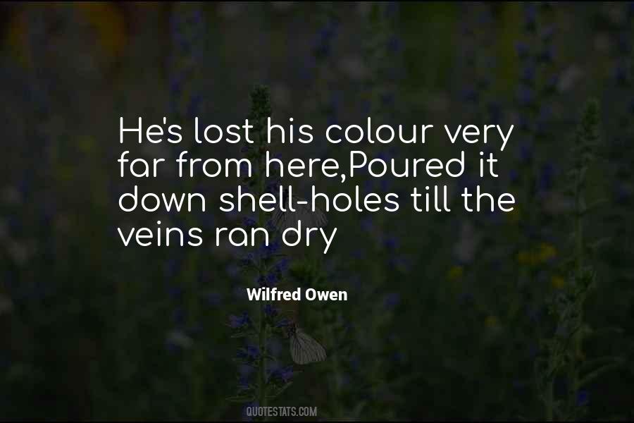Shell Holes Quotes #1204324