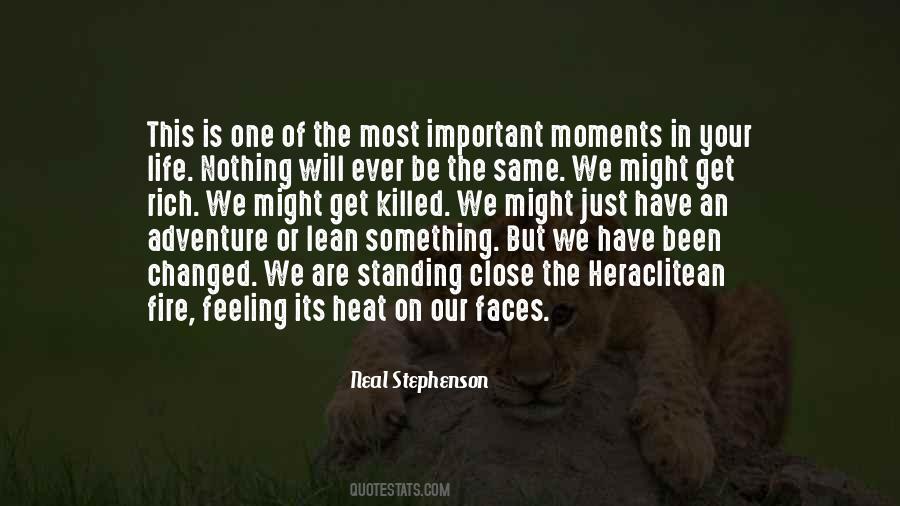 Quotes About Nothing Will Be The Same #1838558
