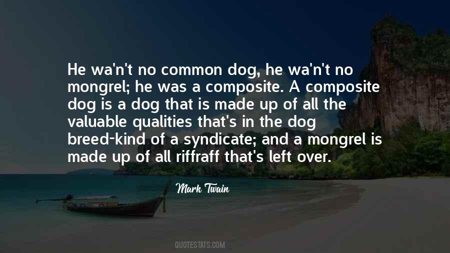 Quotes About Mutts #1332981