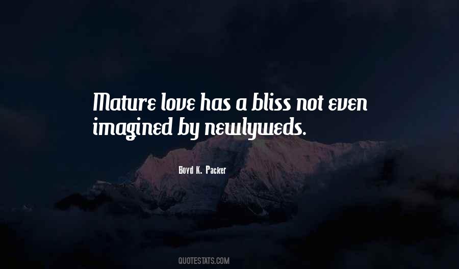 Quotes About Mature Love #1488955