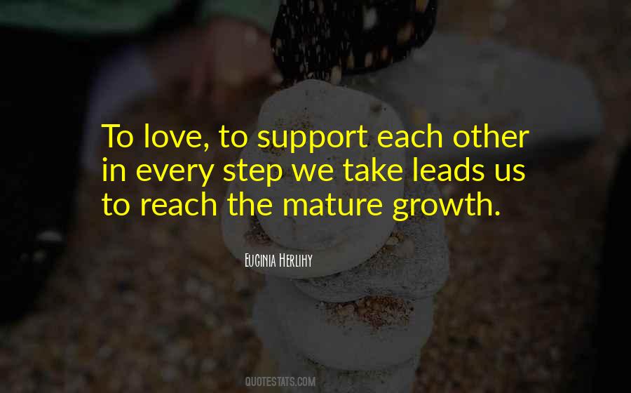 Quotes About Mature Love #1783492