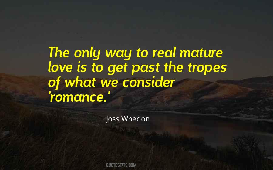 Quotes About Mature Love #200938