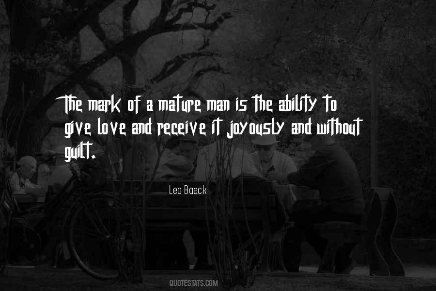Quotes About Mature Love #322639