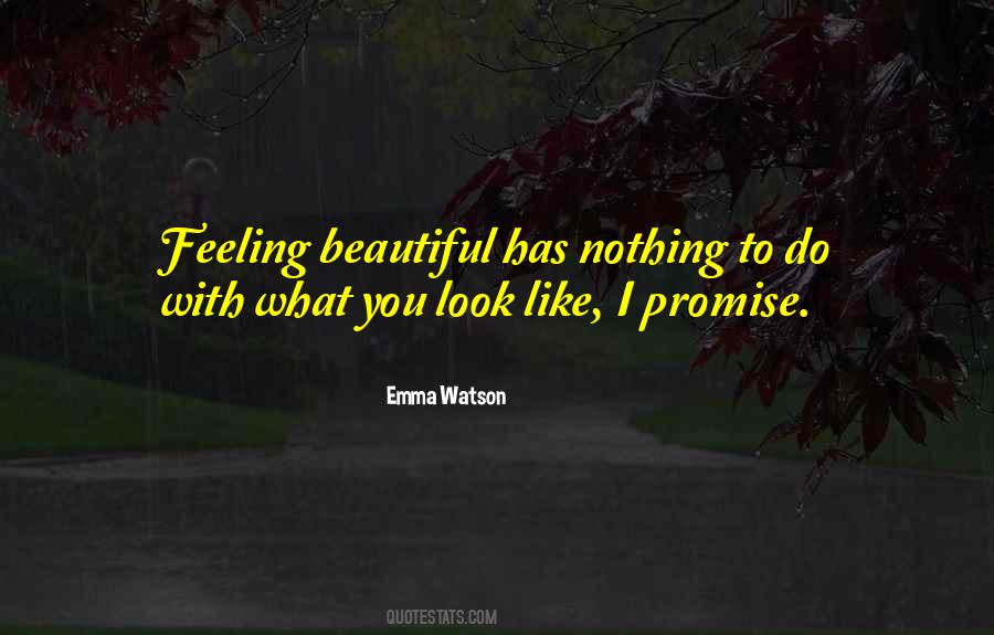 Quotes About Feeling Beautiful #1026203