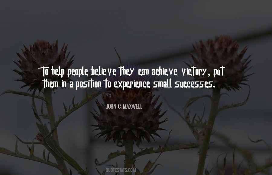 Small Victory Quotes #1666401