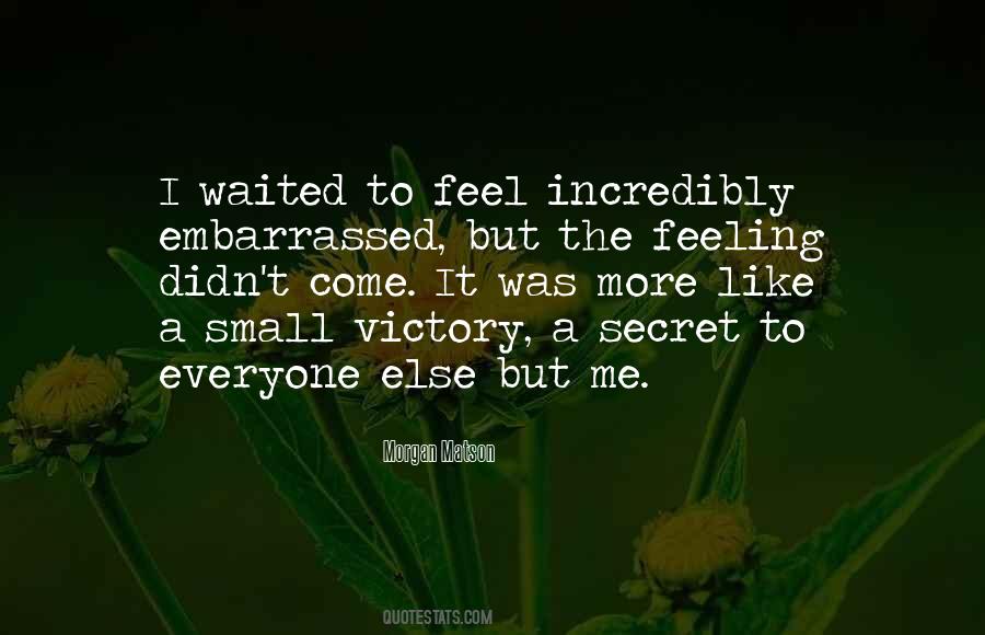 Small Victory Quotes #793957