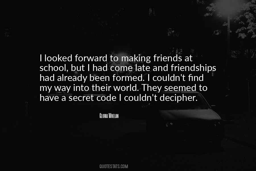 Quotes About Making Friends #1012883