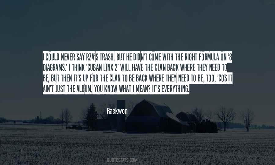 Quotes About Clan #245833