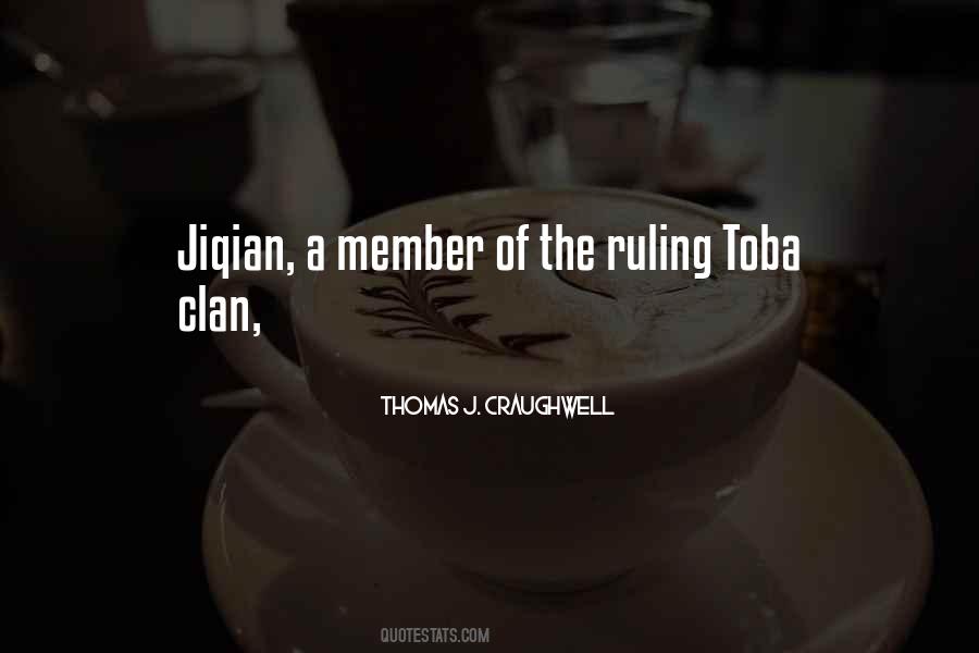 Quotes About Clan #464503