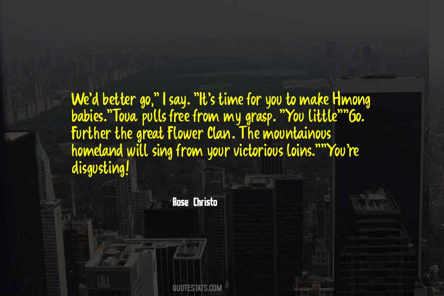 Quotes About Clan #469368