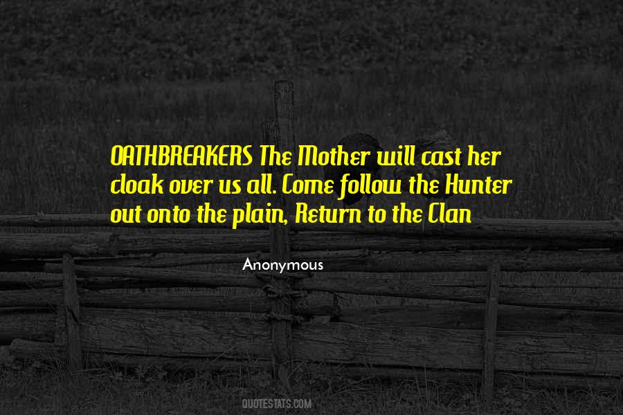 Quotes About Clan #530782
