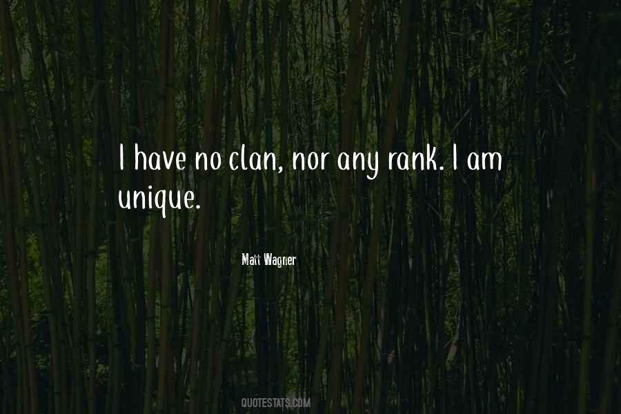 Quotes About Clan #791381