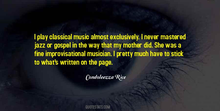 Classical Musician Quotes #909721