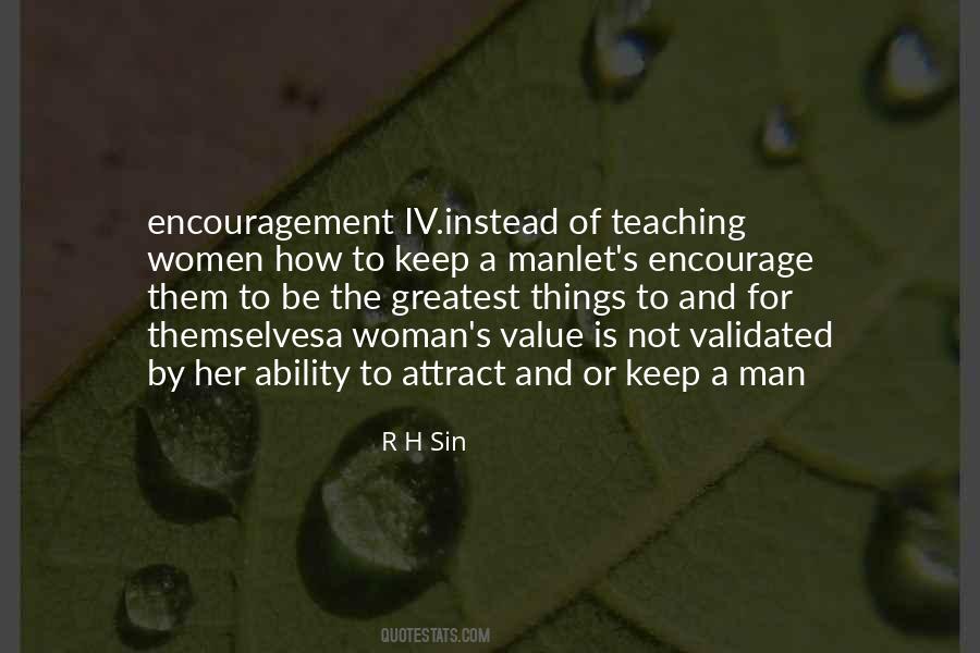 Quotes About Value Of A Woman #438422