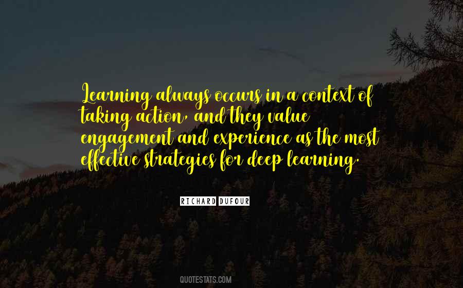 Quotes About Engagement And Learning #1706899