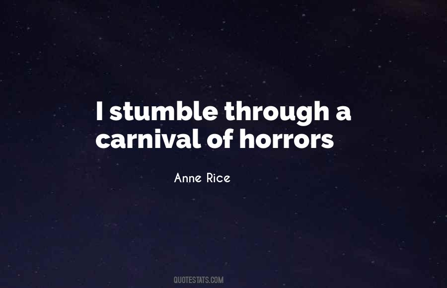 Quotes About Carnival #104486