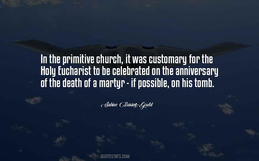 Quotes About Church Anniversary #170291