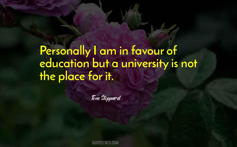 Quotes About University Education #223527