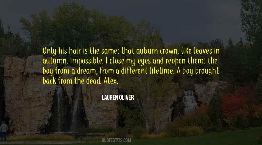 Quotes About Auburn Hair #1680192