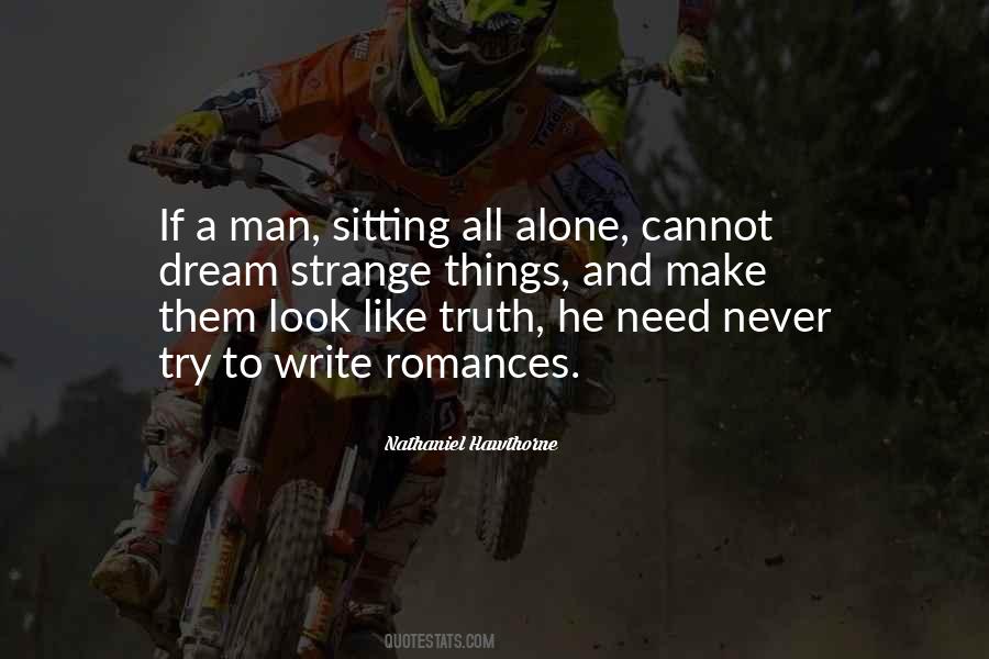 Quotes About Sitting Alone #1050812