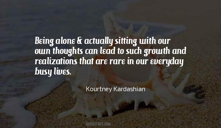 Quotes About Sitting Alone #388142