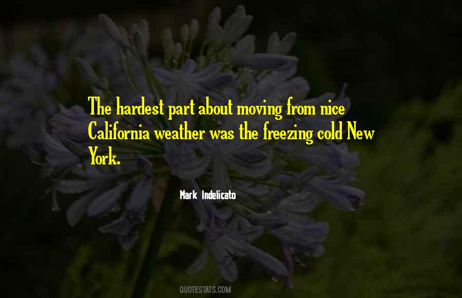 Quotes About Freezing #1074324