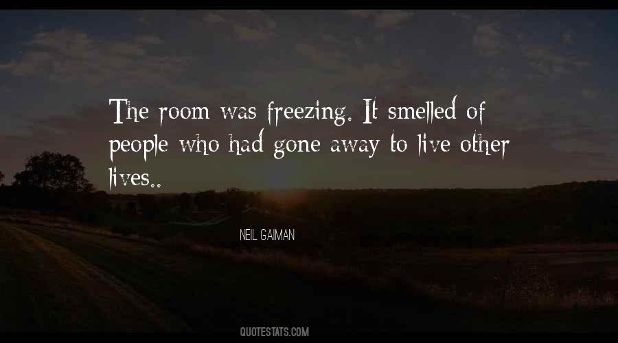 Quotes About Freezing #107535