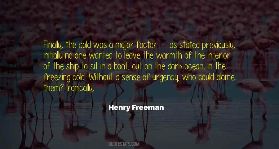 Quotes About Freezing #1091844