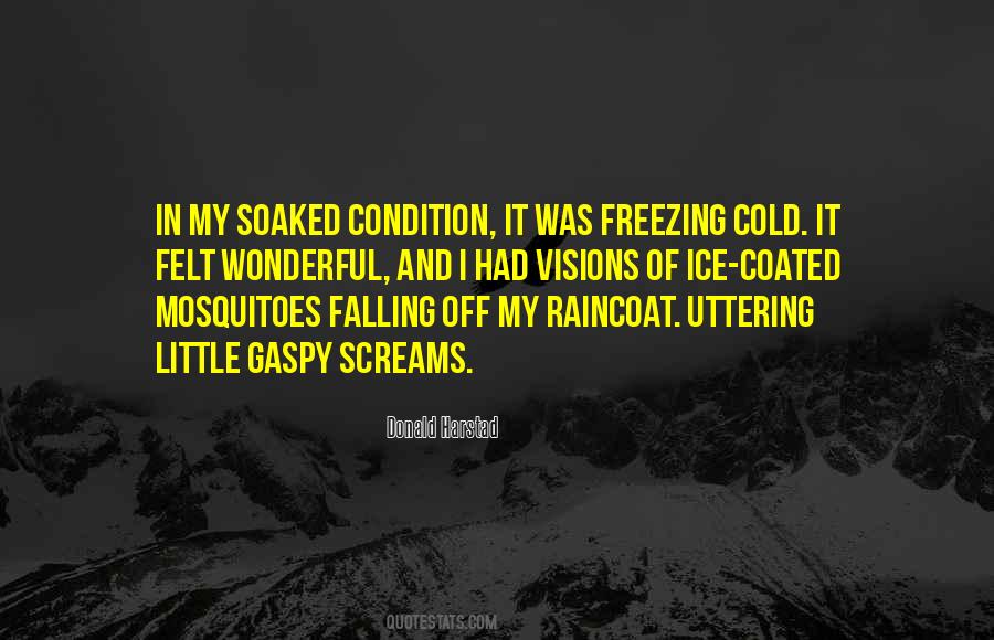 Quotes About Freezing #1095096