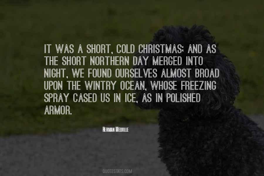 Quotes About Freezing #1169609