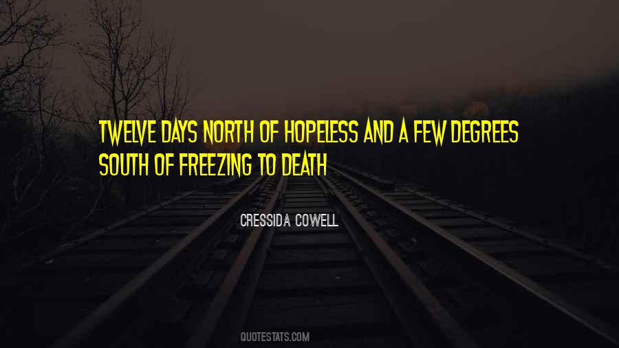 Quotes About Freezing #1284014