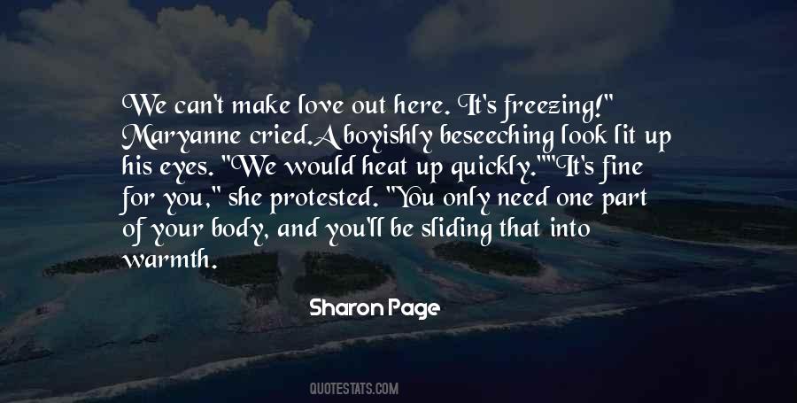 Quotes About Freezing #1422367