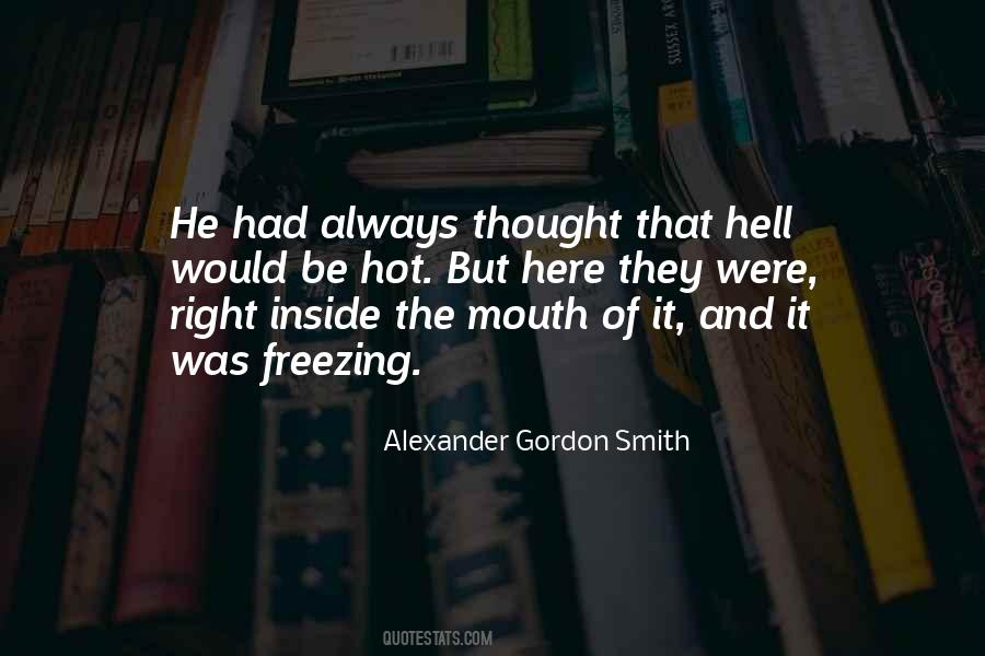 Quotes About Freezing #1833605