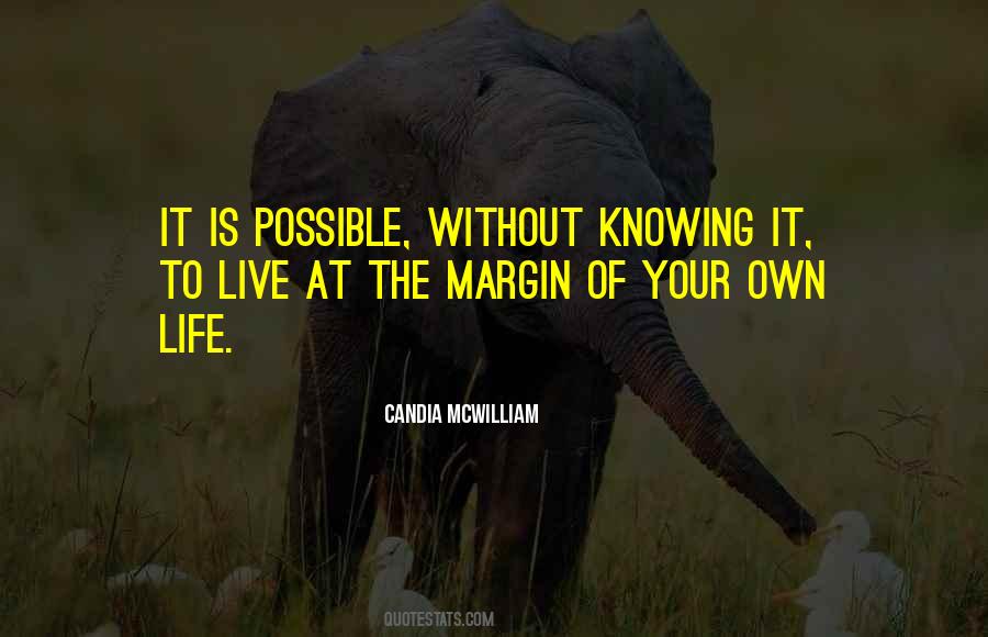 Quotes About Margin In Life #1417319