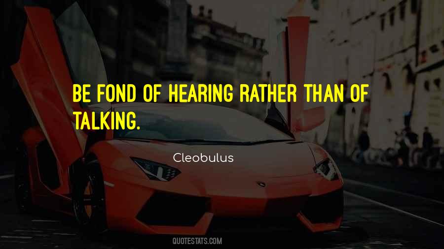 Good Hearing Quotes #1508092