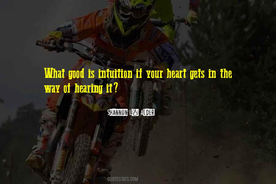 Good Hearing Quotes #9846