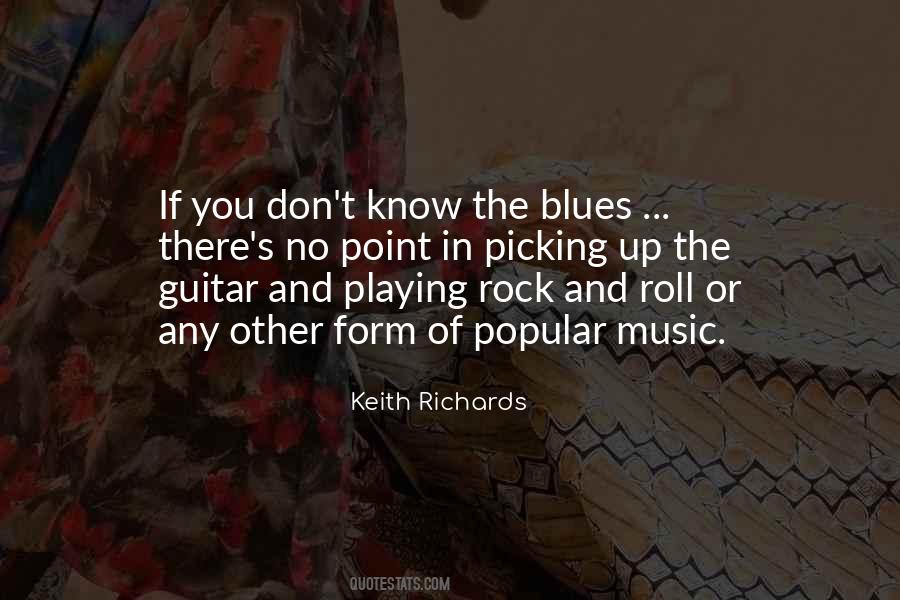 No Blues Quotes #1708069